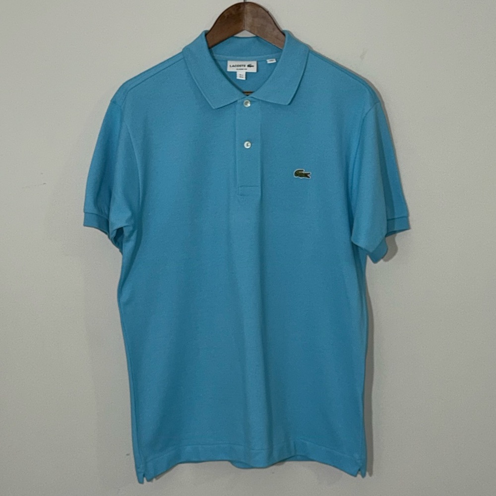 Lacoste Men's Light Blue Polo Shirt